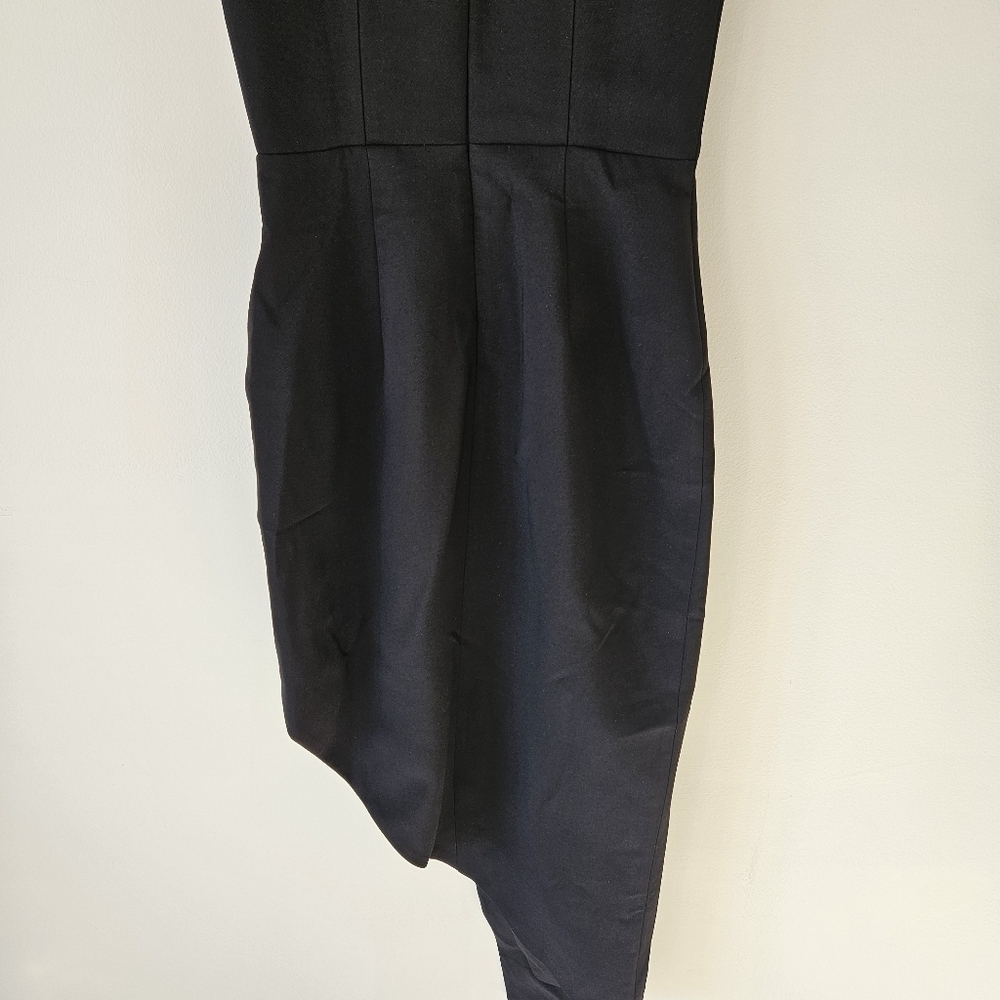 Amanda Uprichard Black & White Soiree Strapless Dress - Picture 13 of 15